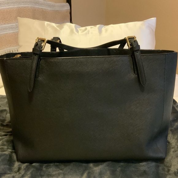 Tory Burch black tote bag - Picture 2 of 2